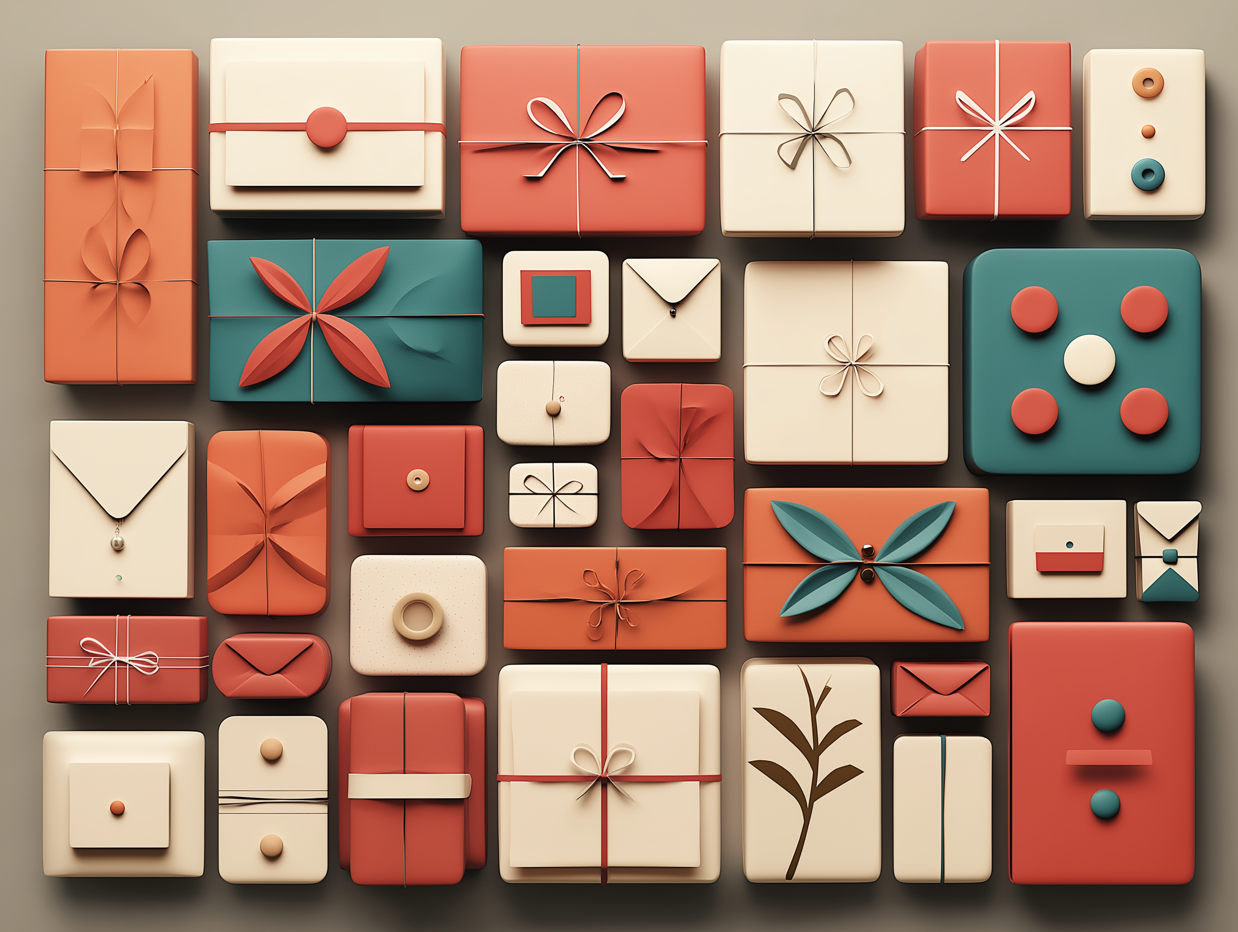 thehumansolutiongroup_Minimalist_flat_lay_of_Christmas_presents_e818f68b-36e3-45e2-a379-3f7a778e7bb9